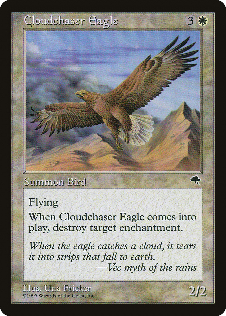 Cloudchaser Eagle (TMP-015) [Tempest] MTG Single Wizards of the Coast