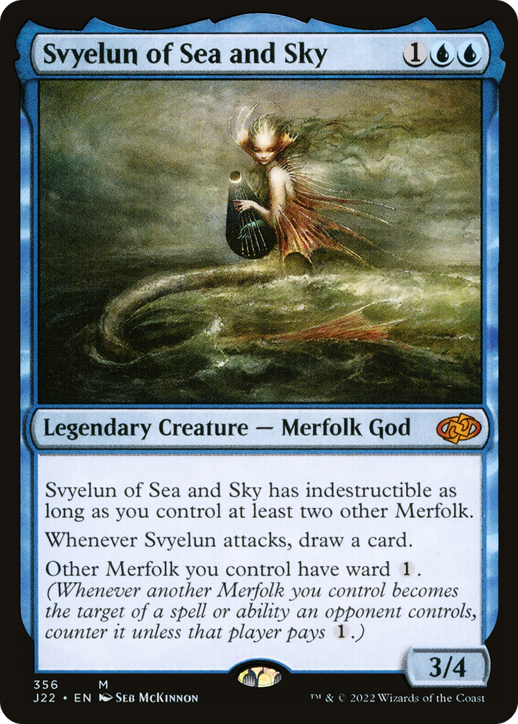 Svyelun of Sea and Sky (J22-356) [Jumpstart 2022] MTG Single Wizards of the Coast