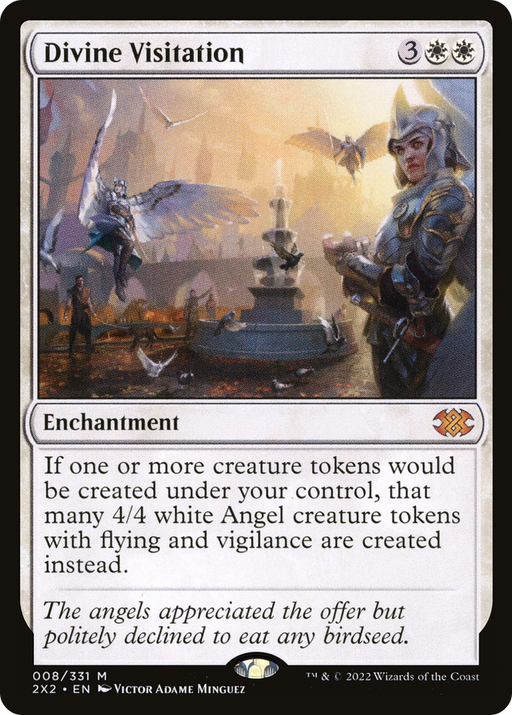 Divine Visitation (2X2-008) [Double Masters 2022] MTG Single Wizards of the Coast