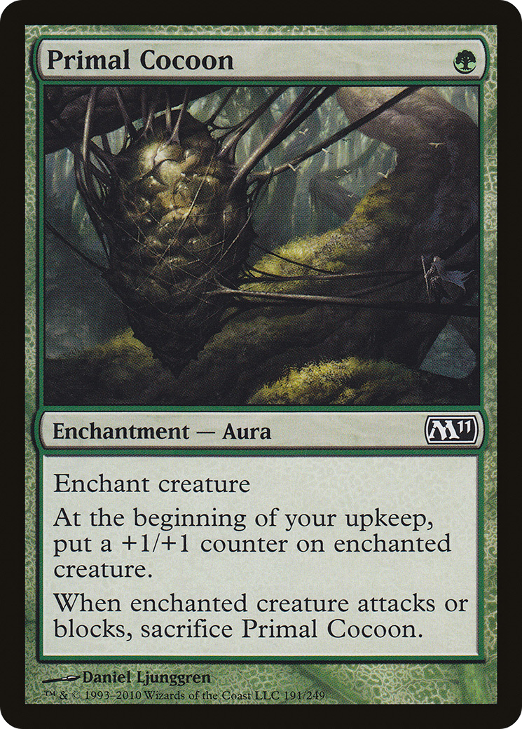 Primal Cocoon (M11-191) [Magic 2011] MTG Single Wizards of the Coast
