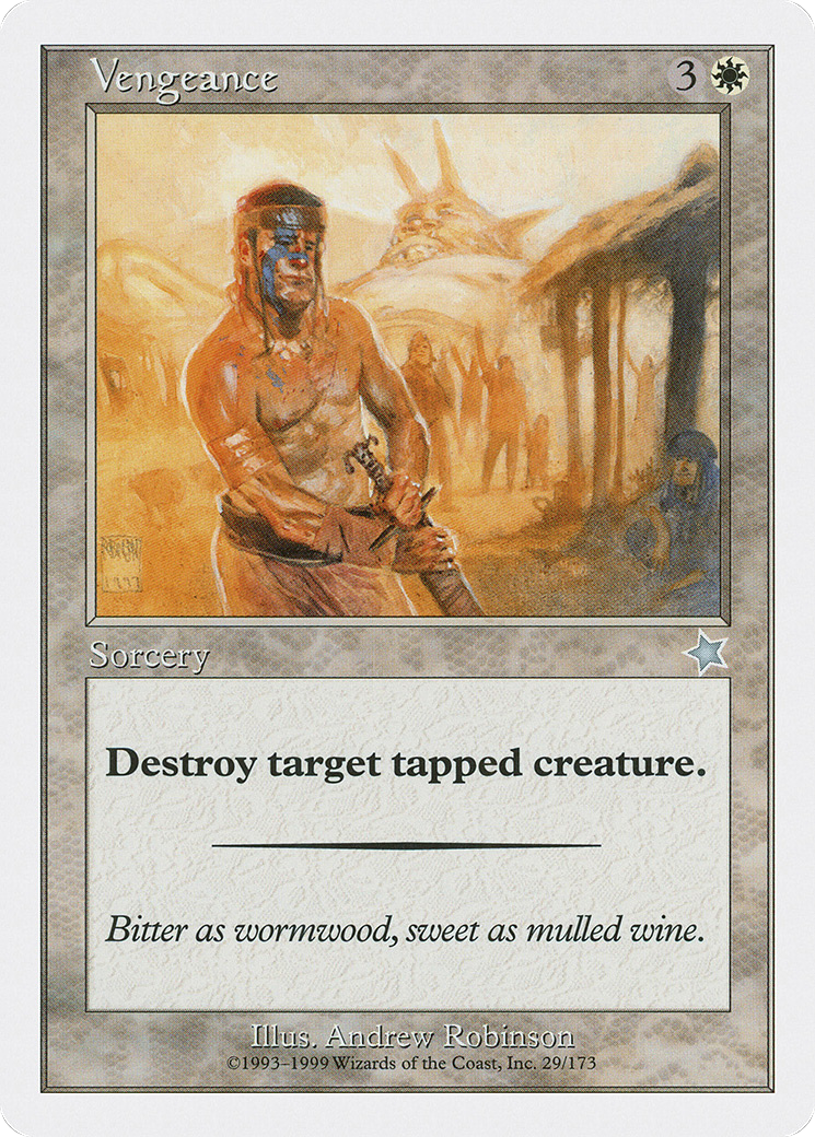 Vengeance (S99-029) [Misc] Starter 1999 MTG Single Wizards of the Coast