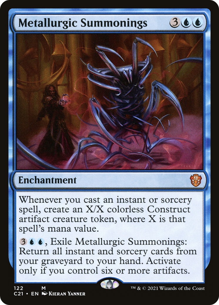 Metallurgic Summonings (C21-122) [Commander 2021] MTG Single Wizards of the Coast