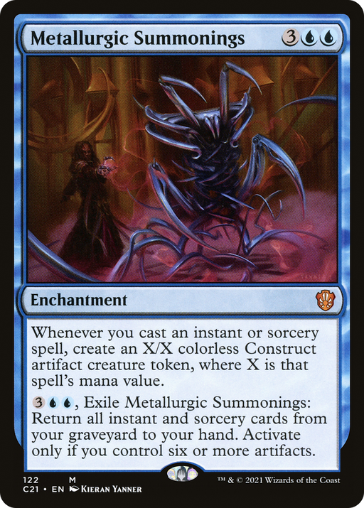 Metallurgic Summonings (C21-122) [Commander 2021] MTG Single Wizards of the Coast