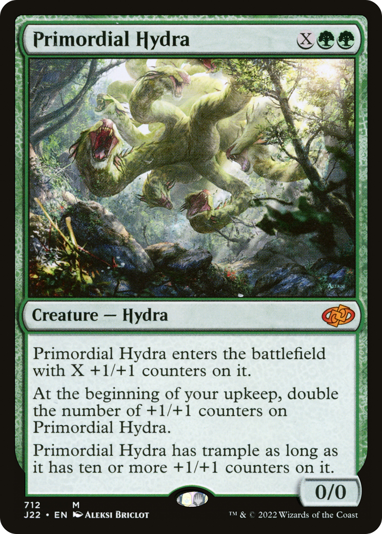 Primordial Hydra (J22-712) [Jumpstart 2022] MTG Single Wizards of the Coast