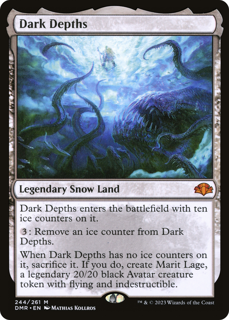 Dark Depths (DMR-244) [Dominaria Remastered] MTG Single Wizards of the Coast