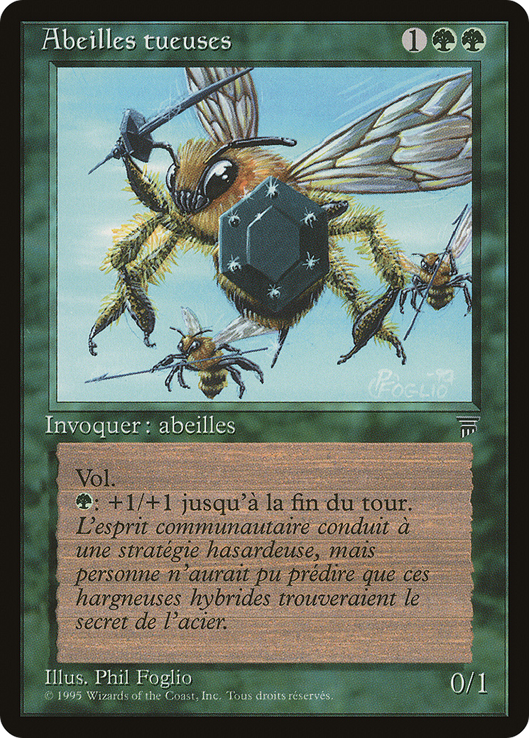 Killer Bees (French) - "Abeilles tueuses" (REN-) [Renaissance] MTG Single Wizards of the Coast