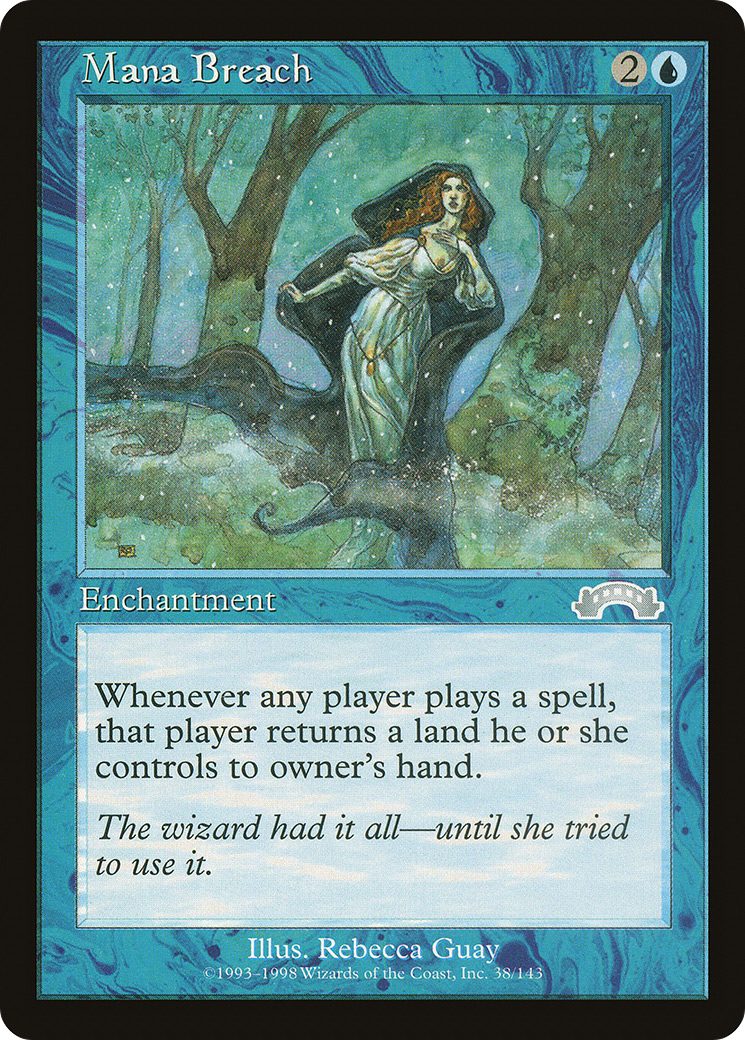 Mana Breach (EXO-038) [Exodus] MTG Single Wizards of the Coast
