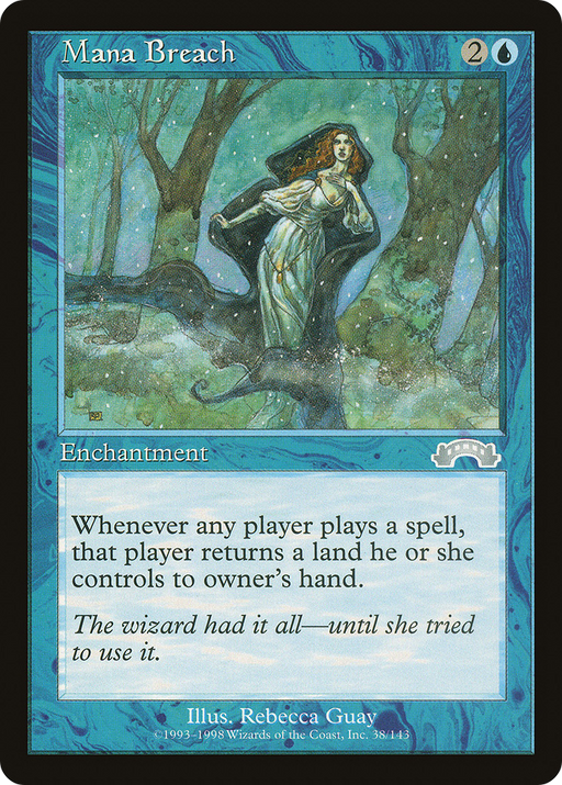 Mana Breach (EXO-038) [Exodus] MTG Single Wizards of the Coast