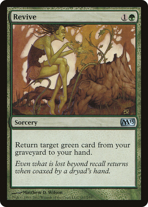 Revive (M13-187) [Magic 2013] Foil MTG Single Wizards of the Coast