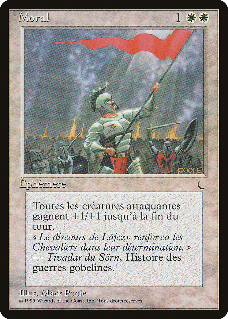 Morale (REN-015) [Renaissance] MTG Single Wizards of the Coast