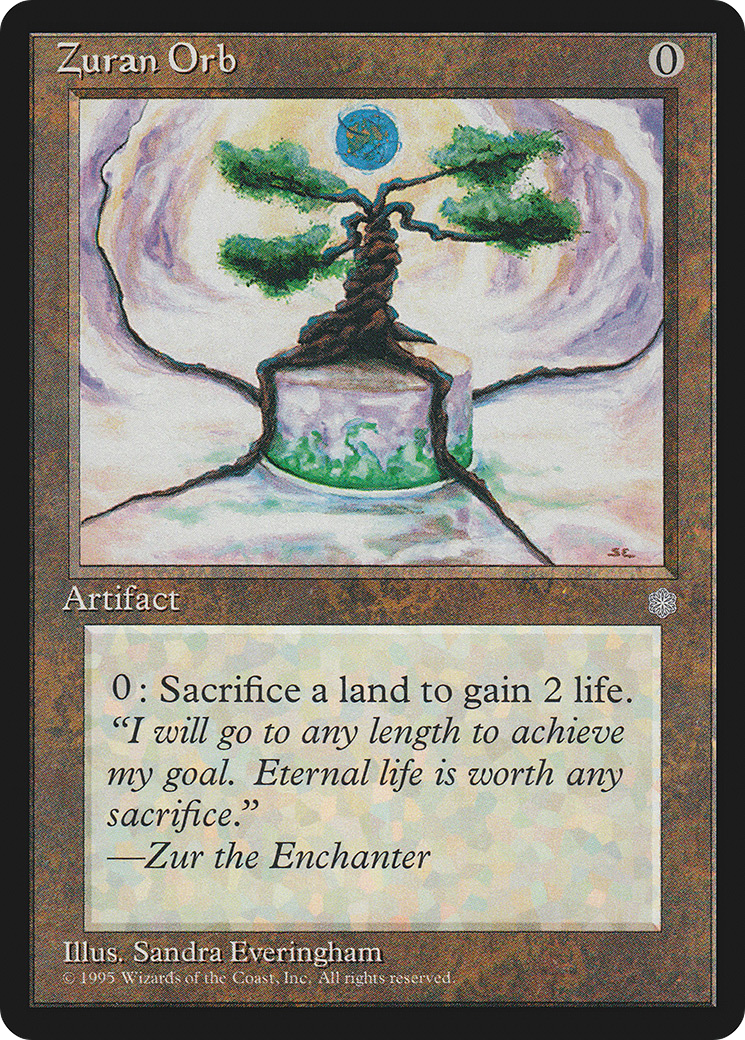 Zuran Orb (ICE-350) [Ice Age] MTG Single Wizards of the Coast
