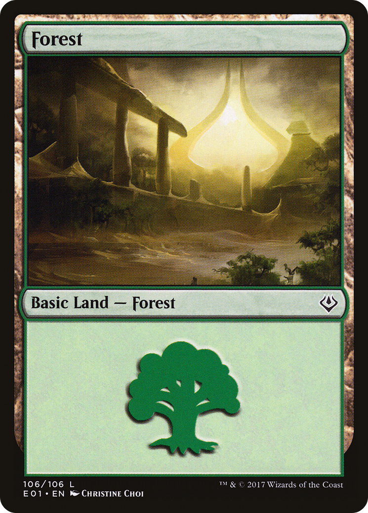 Forest (AC2-106) [Misc] Archenemy: Nicol Bolas MTG Single Wizards of the Coast