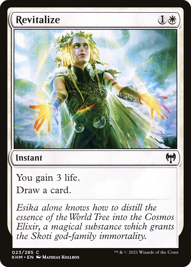 Revitalize (KHM-023) [Kaldheim] Foil MTG Single Wizards of the Coast