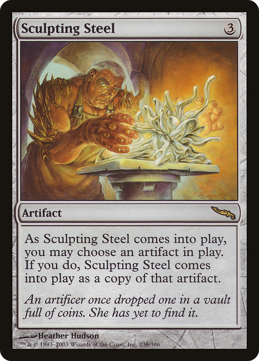 Sculpting Steel (MRD-238) [Mirrodin] MTG Single Wizards of the Coast