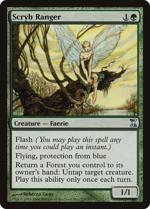 Scryb Ranger (TSP-215) [Time Spiral] MTG Single Wizards of the Coast