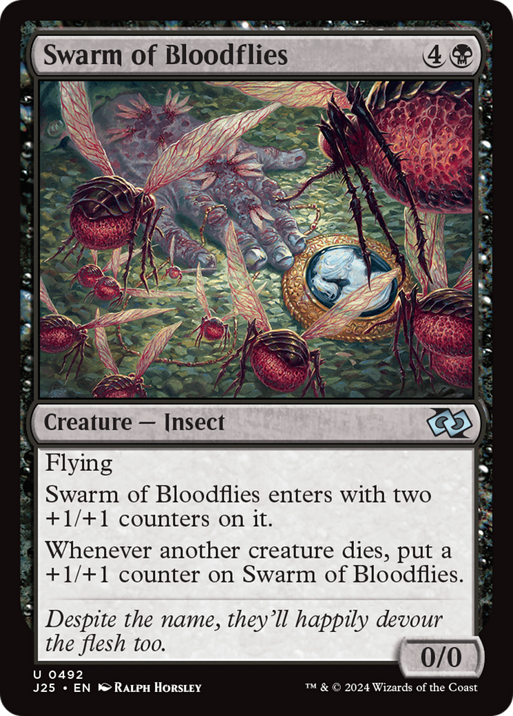 Swarm of Bloodflies (J25-492) [Foundations Jumpstart] MTG Single Wizards of the Coast