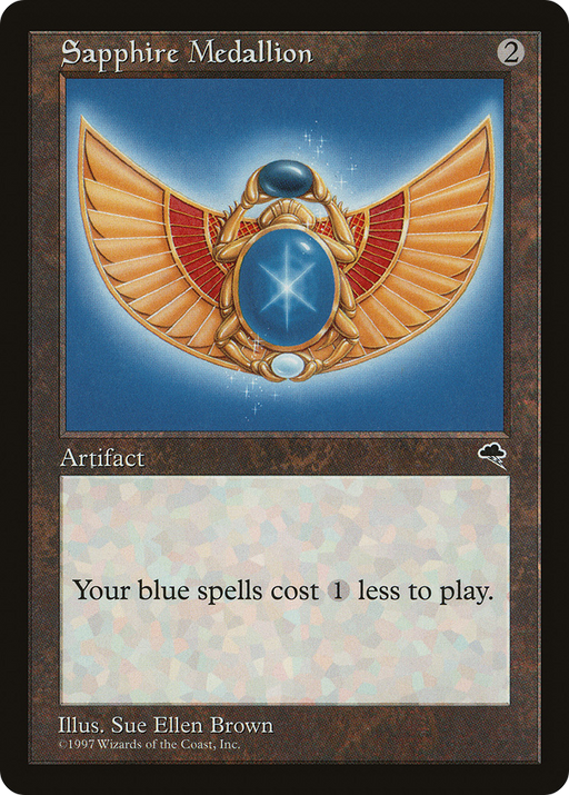 Sapphire Medallion (TMP-306) [Tempest] MTG Single Wizards of the Coast