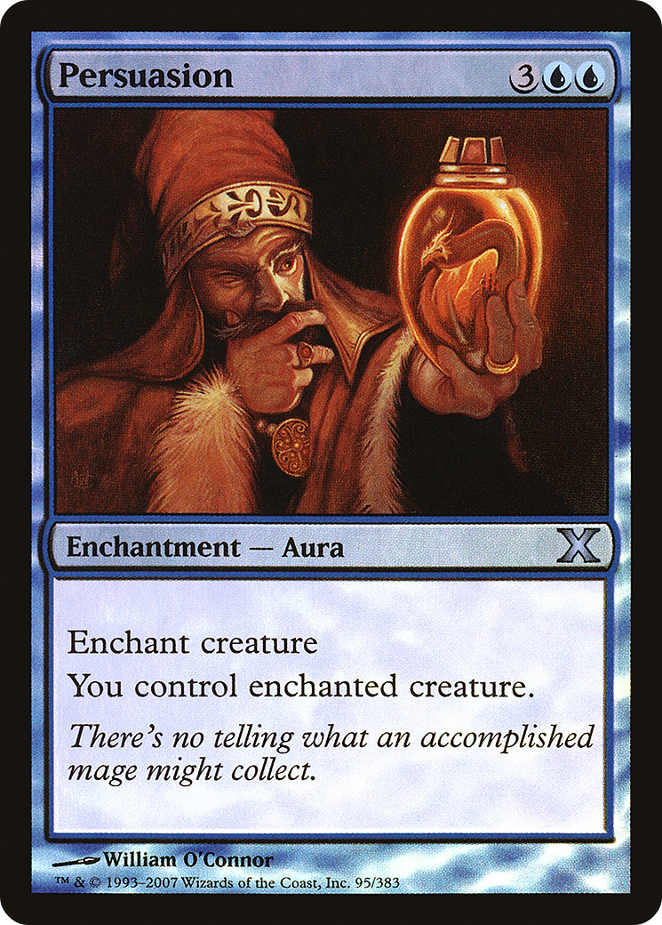 Persuasion (10E-95★) [Tenth Edition] Foil MTG Single Wizards of the Coast