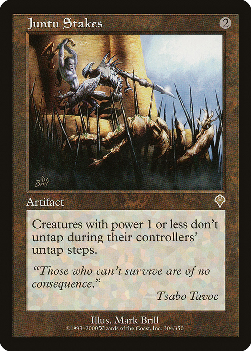 Juntu Stakes (INV-304) [Invasion] MTG Single Wizards of the Coast