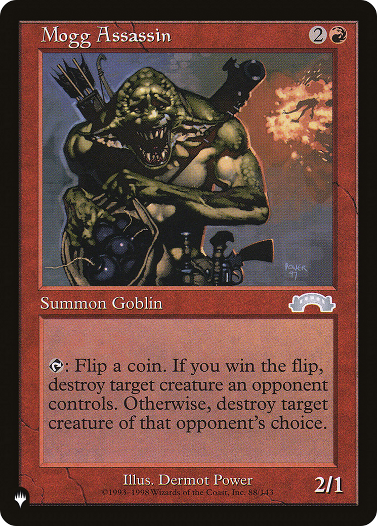 Mogg Assassin (LIST-EXO-88) [Mystery Booster] The List MTG Single Wizards of the Coast