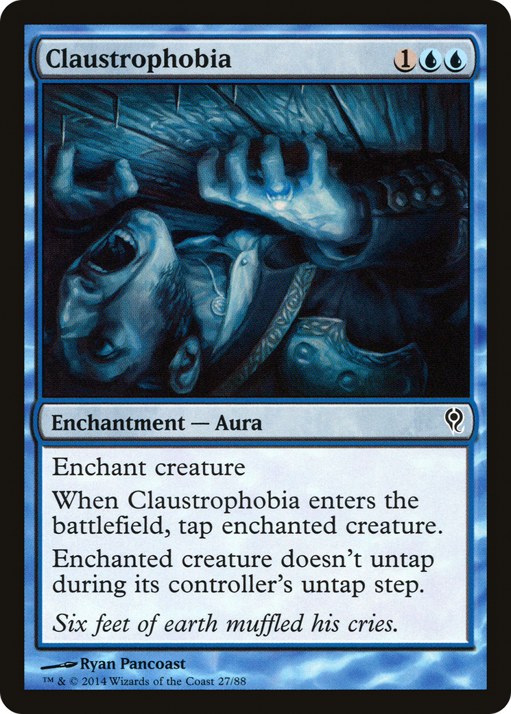 Claustrophobia (DDM-027) [Misc] Duel Decks: Jace vs. Vraska MTG Single Wizards of the Coast