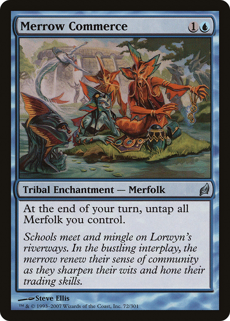 Merrow Commerce (LRW-072) [Lorwyn] MTG Single Wizards of the Coast