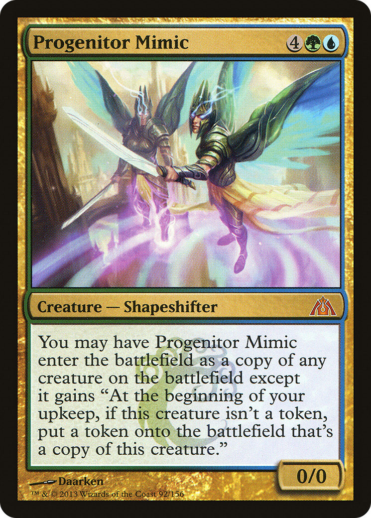 Progenitor Mimic (DGM-092) [Dragon's Maze] MTG Single Wizards of the Coast