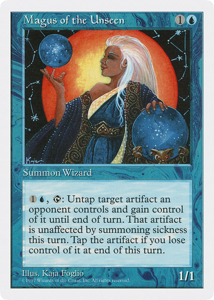 Magus of the Unseen (5ED-102) [Fifth Edition] MTG Single Wizards of the Coast