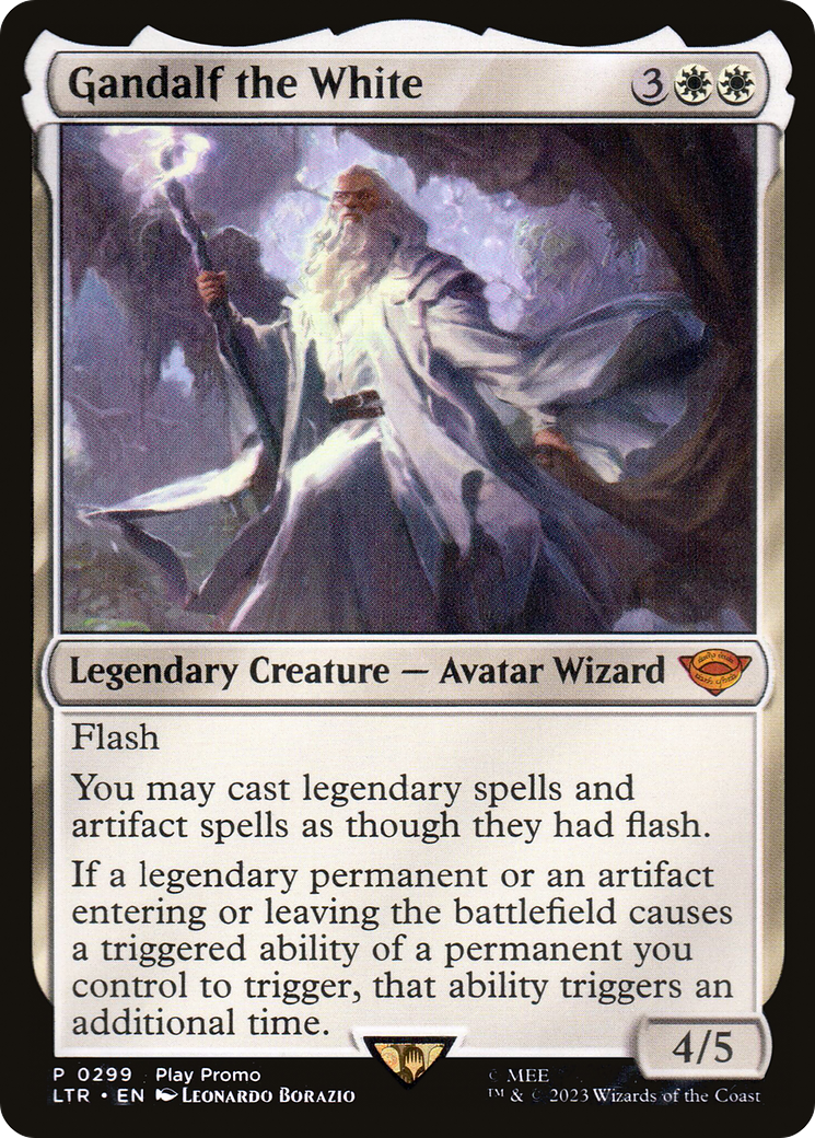 Gandalf the White (PTP-299) [Misc] Pro Tour Promos Foil MTG Single Wizards of the Coast