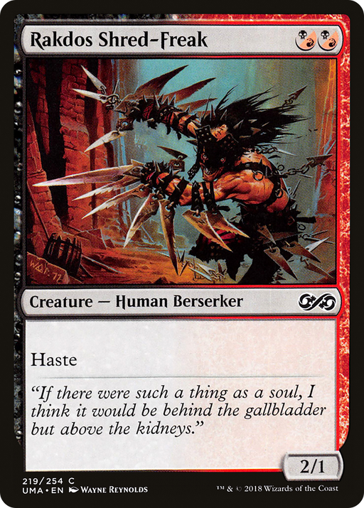 Rakdos Shred-Freak (UMA-219) [Ultimate Masters] MTG Single Wizards of the Coast