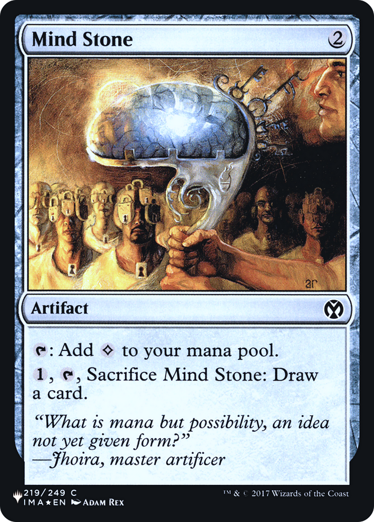 Mind Stone (LIST-IMA-219) [Mystery Booster] The List Foil MTG Single Wizards of the Coast