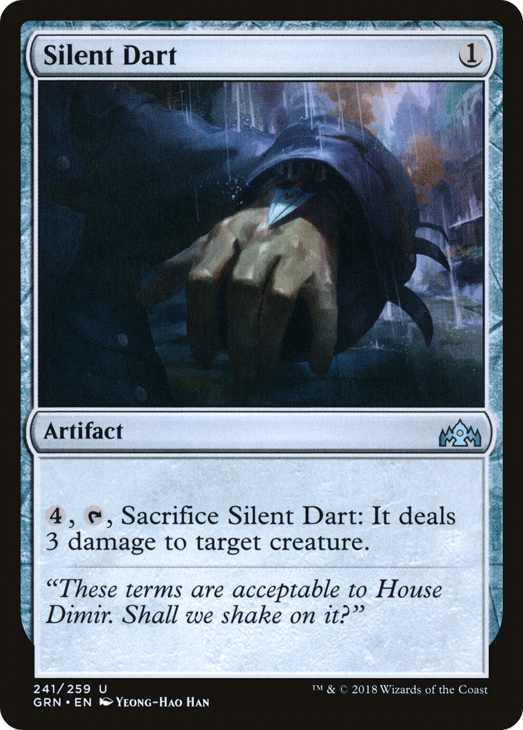 Silent Dart (GRN-241) [Guilds of Ravnica] Foil MTG Single Wizards of the Coast