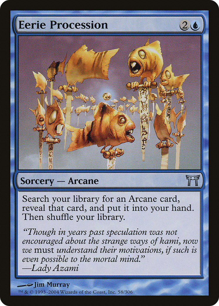 Eerie Procession (CHK-058) [Champions of Kamigawa] MTG Single Wizards of the Coast