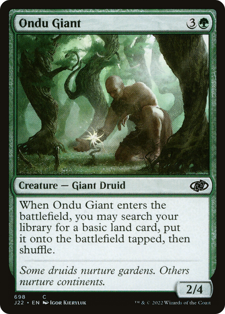 Ondu Giant (J22-698) [Jumpstart 2022] MTG Single Wizards of the Coast