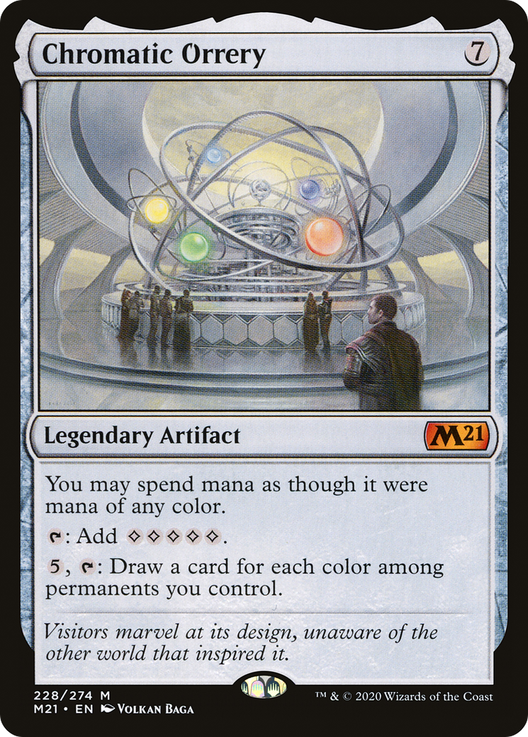 Chromatic Orrery (M21-228) [Core Set 2021] MTG Single Wizards of the Coast