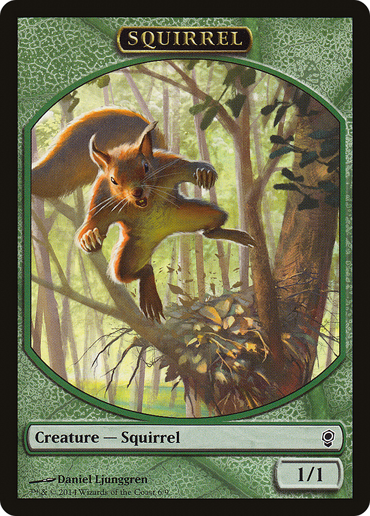 Squirrel Token (CNS-006) [Tokens] Conspiracy Tokens MTG Single Wizards of the Coast
