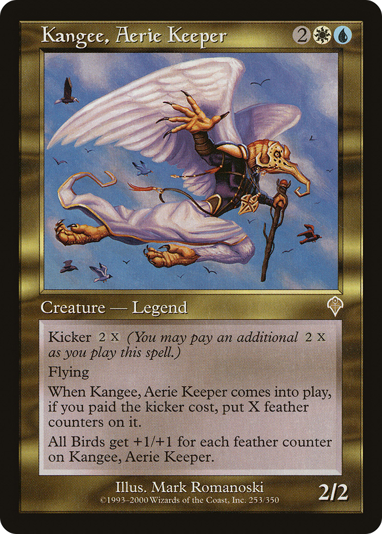 Kangee, Aerie Keeper (INV-253) [Invasion] Foil MTG Single Wizards of the Coast