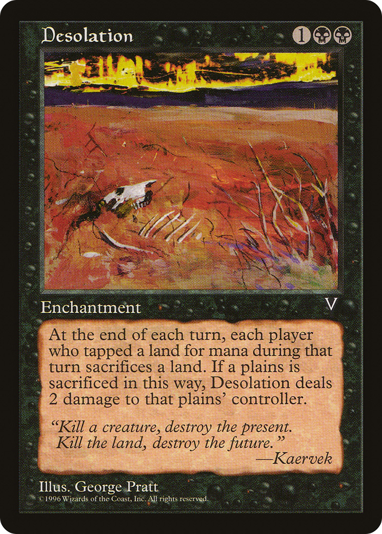 Desolation (VIS-058) [Visions] MTG Single Wizards of the Coast
