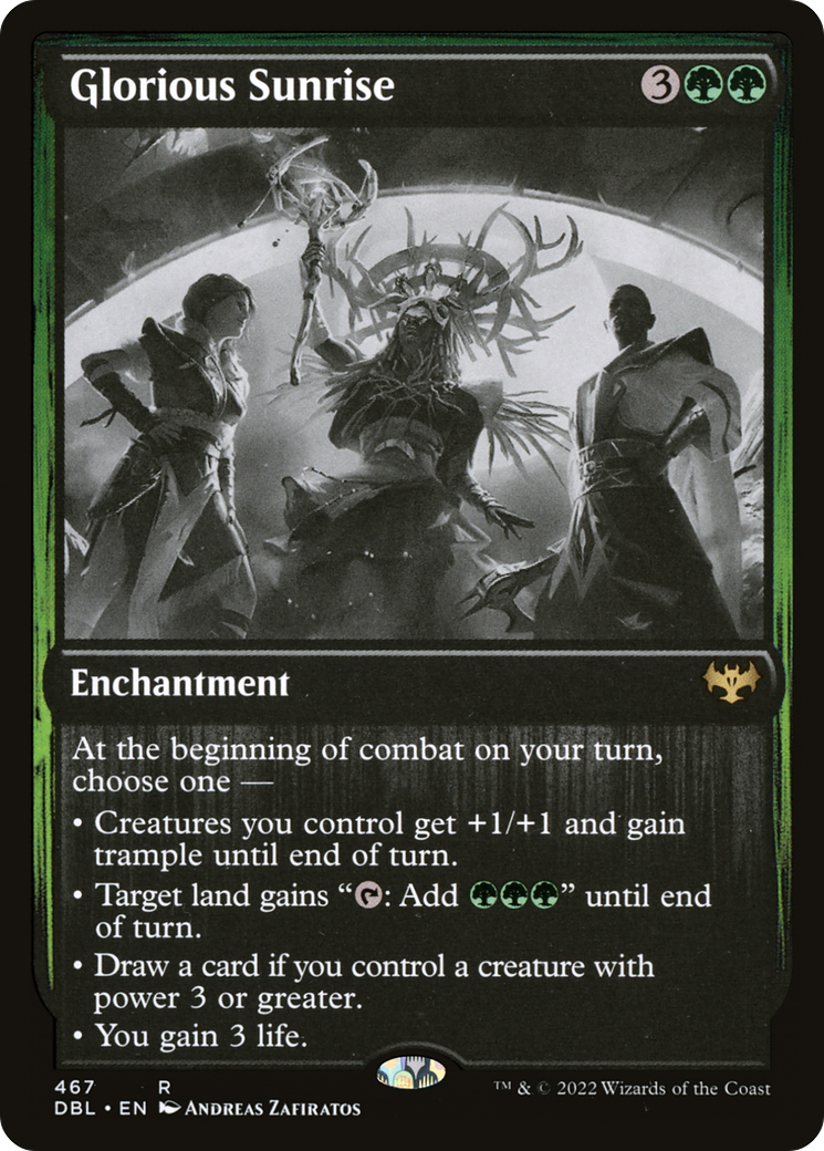 Glorious Sunrise (DBL-467) [Innistrad: Double Feature] MTG Single Wizards of the Coast