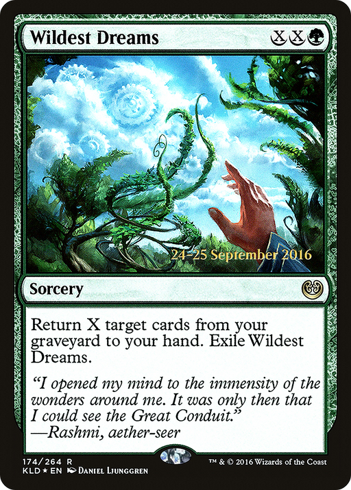 Wildest Dreams (PRE-174) [Kaladesh Promos] Foil MTG Single Wizards of the Coast