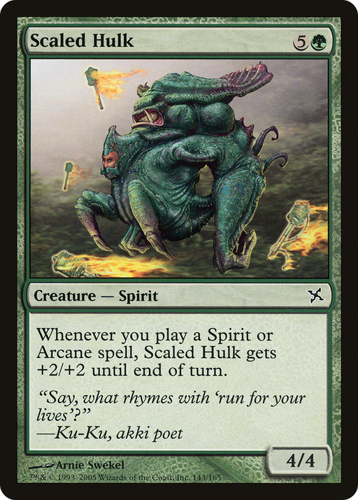 Scaled Hulk (BOK-143) [Betrayers of Kamigawa] MTG Single Wizards of the Coast