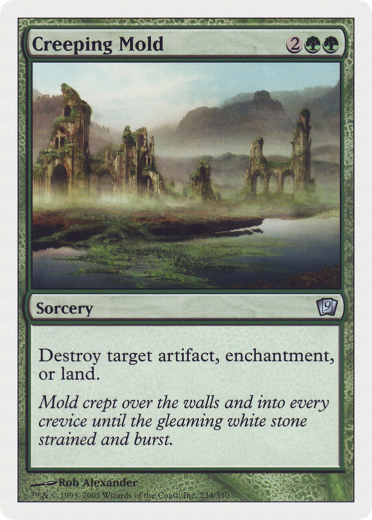 Creeping Mold (9ED-234) [9th Edition] Foil MTG Single Wizards of the Coast
