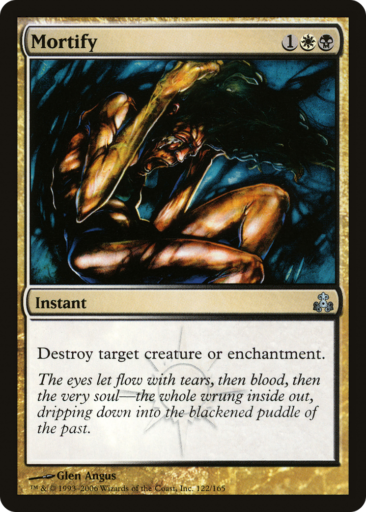 Mortify (GPT-122) [Guildpact] Foil MTG Single Wizards of the Coast