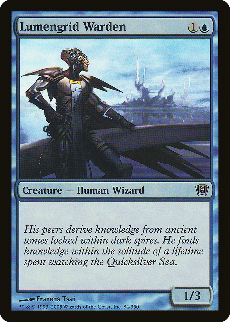 Lumengrid Warden (9ED-084) [9th Edition] MTG Single Wizards of the Coast