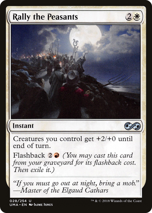 Rally the Peasants (UMA-028) [Ultimate Masters] MTG Single Wizards of the Coast