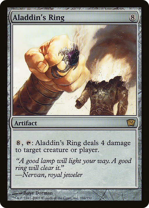 Aladdin's Ring (9ED-286) [9th Edition] MTG Single Wizards of the Coast