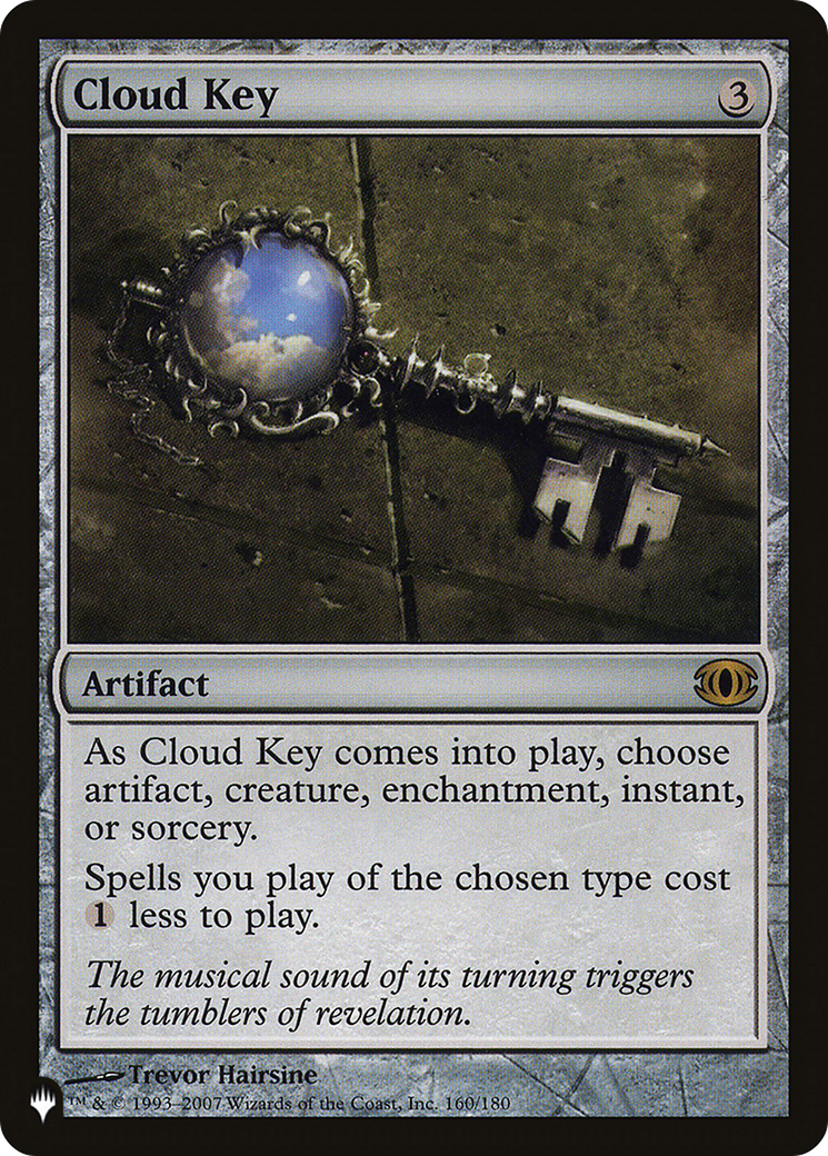 Cloud Key (LIST-160/180) [Mystery Booster] The List MTG Single Wizards of the Coast