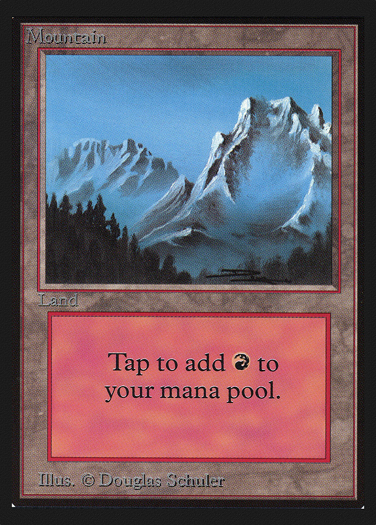 Mountain (CED-298) [Collectors' Edition] MTG Single Wizards of the Coast