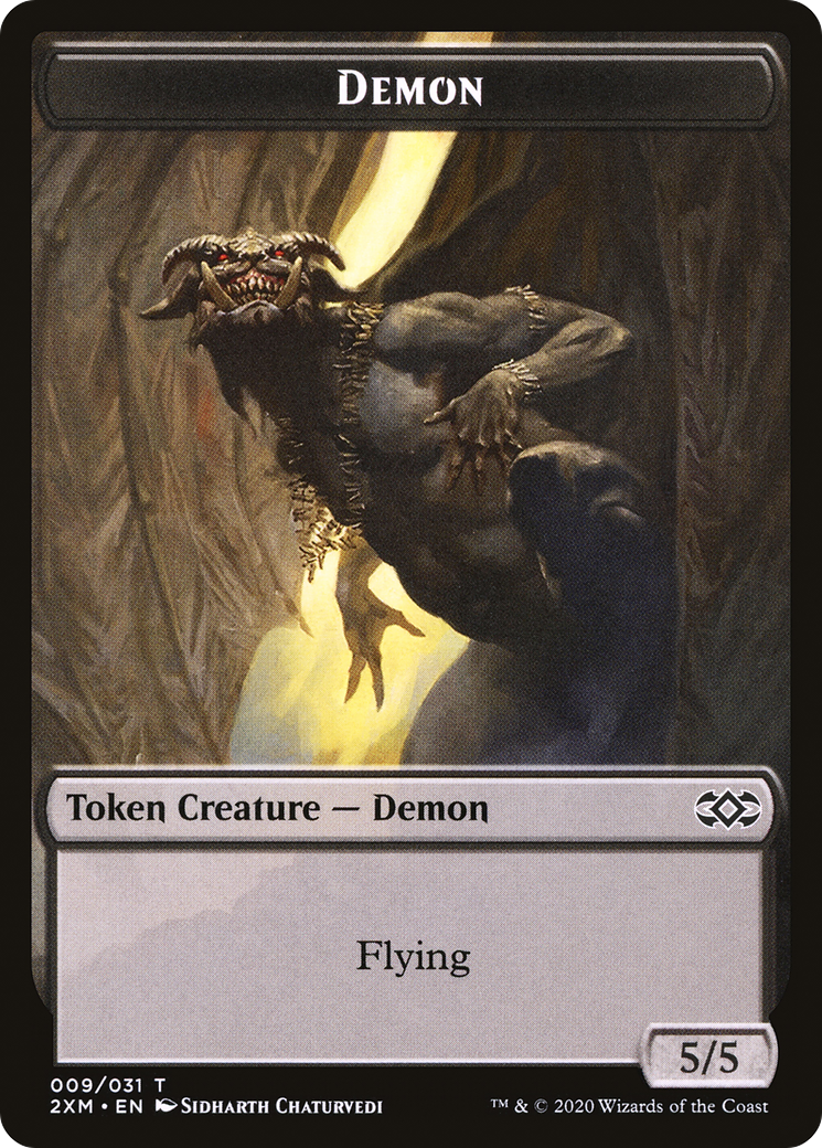 Demon (T2XM-009) [Tokens] Double Masters Tokens MTG Single Wizards of the Coast