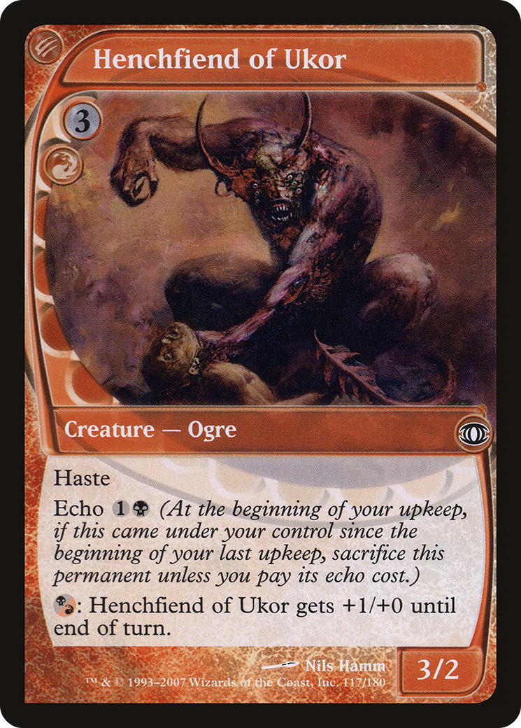 Henchfiend of Ukor (FUT-117) [Future Sight] Foil MTG Single Wizards of the Coast
